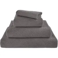 Abyss & Habidecor Washandje Twill Gris (17 x 22 cm)