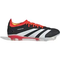 Adidas Predator Pro Gras Voetbalschoenen (FG) Zwart Wit Felrood