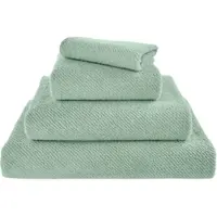 Abyss & Habidecor Washandje Twill Aqua (17 x 22 cm)