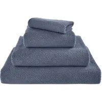 Abyss & Habidecor Washandje Twill Denim (17 x 22 cm)