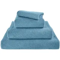 Abyss & Habidecor Washandje Twill Bluestone (17 x 22 cm)