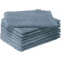 MOODIT Washandje Troy 16 x 21 cm Stone Blue (Set van 8)