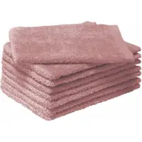 MOODIT Washandje Troy 16 x 21 cm Vieux Rose (Set van 8)