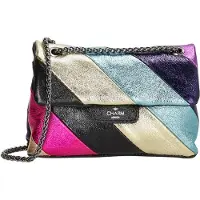Charm London Schoudertas Shiny Elisa Turquoise Multi