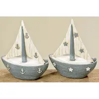 Extra beeld boot met bewegingsmelder set van 2 stuks