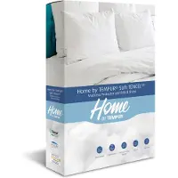 Tempur Home by - Matrasbeschermer - 140 x 200 x 25 cm - Wit & TENCEL Lyocell - Waterdicht & Verkoelend - Slaapkamer & Hygiëne - Anti-huisstofmijt en ademend