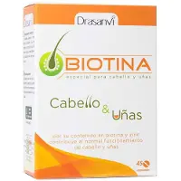 Drasanvi Capsules Biotin 400mcg 45 Units Veelkleurig