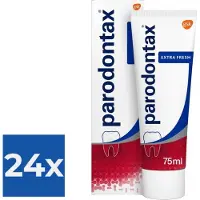 Parodontax Tandpasta Extra Fresh 75 ml - Voordeelverpakking 24 stuks