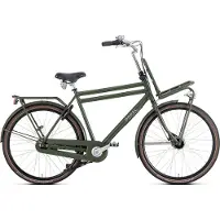 POPAL Daily Dutch Prestige N7 - Transportfiets - Stadsfiets Heren - 57 centimeter - Leger Groen
