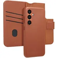 Accezz Leather Bookcase 2-in-1 met MagSafe voor de Samsung Galaxy S24 - Sienna Brown