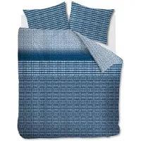 Beddinghouse Dekbedovertrek Yori Blue Katoen-200 x 200 / 220 cm | 2-Persoons
