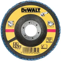 Dewalt Accessoires Lamellen schuurschijf gebogen, Ø125mm, K60 - DT3266-QZ - 10 stuks - DT3266-QZ