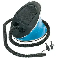 Camp Gear Voetpomp 5 Liter Luchtbedpomp Zwart/ Blauw