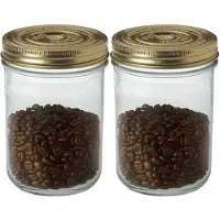 Le Parfait 2x Luchtdichte weckpotten transparant glas 750 ml - Weckpotten