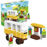 Biobuddi Juf Roos de wielen van de bus