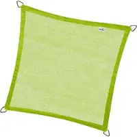 Nesling Schaduwdoek Coolfit Vierkant Lime Groen (3.6 x 3.6 m)