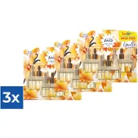 Ambi Pur Electric Navulling 3volution  Vanille Magnolia 3 x 20 ml - Voordeelverpakking 3 stuks