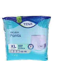 Tena Proskin Pants Super - Xlarge- 4 x 12 stuks voordeelverpakking