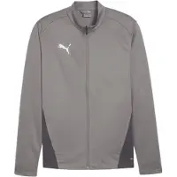 Puma Trainingsjack 'Team Goal' donkergrijs / wit