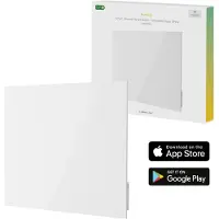 Hombli Smart Infrared Heatpanel 400w - White Glass