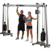 Body-solid GDCC250 Black Deluxe Cable-Crossover
