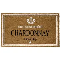 Mars & More deurmat kokos wijn chardonnay 75cm
