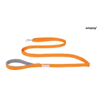 Amiplay Leiband verstelbaar easy fix Samba oranje maat-S / 160-300x1,5cm