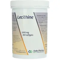 Deba Pharma Lecithine 1200mg 300 St Capsules