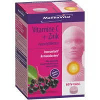 Mannavital Vitamine C + Zink | 60 kauwtabletten