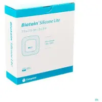 Coloplast Biatain Silicone Lite 7,5 x 7,5 cm | 10 stuks