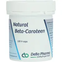 Deba Pharma Natural Beta-Caroteen 7.2mg 120 St Capsules