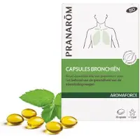 Pranarôm Aromaforce Capsules Bronchiën Eubiarom Bio | 30 capsules