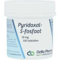 Deba Pharma Pyridoxal-5-Fosfaat 18 mg | 100 tabletten