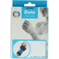 Bota HANDPOLSBANDAGE 200 ZWART MEDIUM 15 - 17 cm