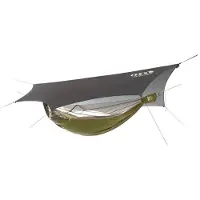 Eno - -LNK-JH - Hangmat - JungleLink hangmat systeem - houtskool / evergreen
