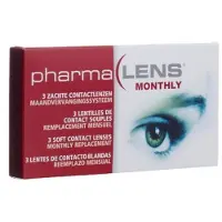 Lensfactory Pharmalens Monthly Contactlenzen -1.75 | 3 stuks