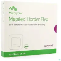 Molnlycke Health Care Mepilex Border Flex 10 x 10 cm | 5 stuks