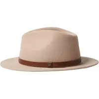 Brixton Hoed 'MESSER FEDORA' beige / bruin