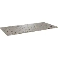 Balmani Stretto enkel of dubbel tablet greige terrazzo 120 x 55 cm
