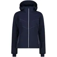 CMP Zip Hood Wintersportjas Dames Black Blue D40