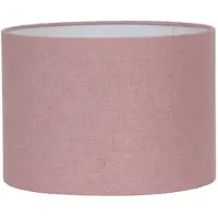 Light & Living Cilinder Lampenkap Livigno - Roze - Ø30x21cm - voor Tafellampen, Hanglampen