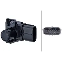 Hella Sensor, achteruitrijhulp 6PX358 270-021
