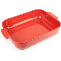 Peugeot Ovenschaal Appolia Rechthoekig Rood 34 cm