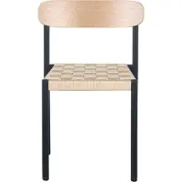 Selsey Eetkamerstoel Haley | Design rotan naturel 51x78x41.5 cm eetkamerstoelen | NADUVI
