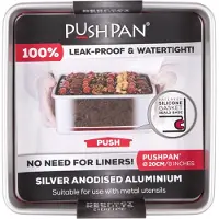 PushPan aluminium springvorm - vierkant - ondiep - 20 cm