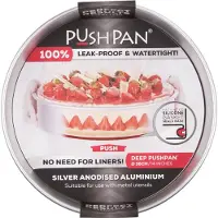 PushPan aluminium springvorm - rond - diep - ø 36 cm