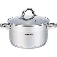 Klausberg 7125 - kookpan met deksel - 4,0L - 22 cm
