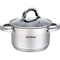 Klausberg 7122 - kookpan met deksel - 1.5L - 16 cm
