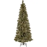 National Tree Company kerstboom Glittery Bristle - 213 cm