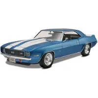 Muovijalelu modelbouwset Camaro Z/28 RS 1:25 blauw 113-delig